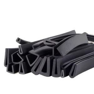 High-Temperature Silicone U-Shaped Edge Extrusion Rubber Strip for Glass, Welding and Oil-Resistant Applications