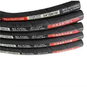 High Temperature and High Pressure Hydraulic Rubber Hose for Steam Water and Diesel