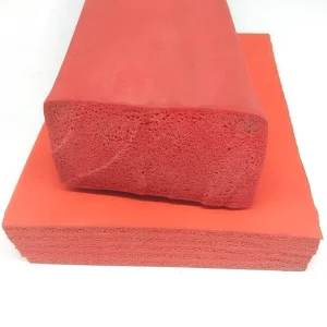 High Tensile Strength Soft Foam Silicone Rubber Closed Cell Sponge Cord