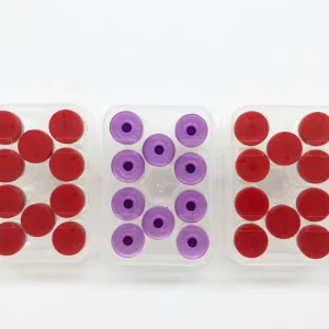 High Transparency 10ml 20ml 30ml Glass Sterile Vial Glass Vial With Rubber Stopper and Bottle Cap
