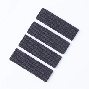 High Volume Black Silicone Pad Self Adhesive Feet for Furniture Cabinet Door Factory Rubber Bumper Feet Mat