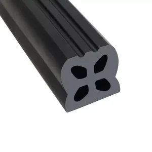 High-density UV-resistant Tri-component EPDM Irregular-shaped Waterproof Insect-proof Sealing Strip for Exterior