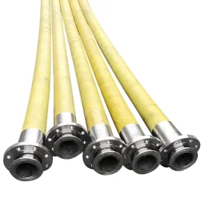 High quality Factory Direct Sales Flange Rubber Hose Hydraulic Oil Hose Connect and Assembly