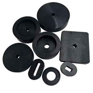 High quality Industrial Customized EPDM NBR Rubber Stopper Seal Plug Special shaped Parts Cutting Service Various Colors Shapes