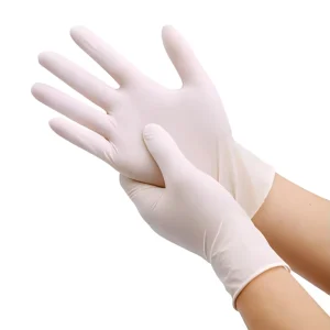 High quality Sterile free Powder free Latex Disposable Medical Surgical Examination Gloves CE Certified Lightweight