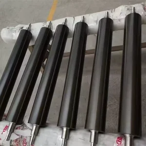 High-strength Anti-lift Wear-resistant Rubber Roller High-temperature Resistant Silicone Roller Large Equipment Rubber Roller