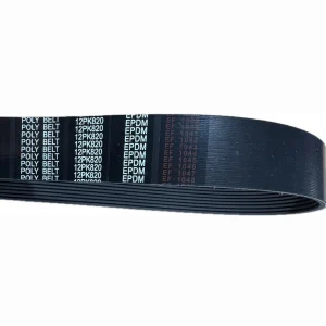 Highly Flexible Rubber Transmission Belt Cutting Available for Hotels and Manufacturing Plant Equipment