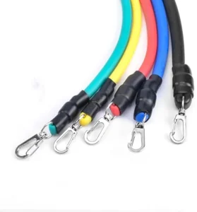 Home Gym Fitness Resistance Band Set Strong Rubber Stretch Bands for Home Exercise Latex Material