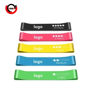 Home Workout Elastic Stretch Rubber Latex Mini Loop Band Gym Exercise Resistance Loop Bands