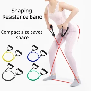Home Workout Exercise Resistance Bands Elastic Bands Adjustable Gym Fitness Workout Elastic Resistance Bands for Exercise