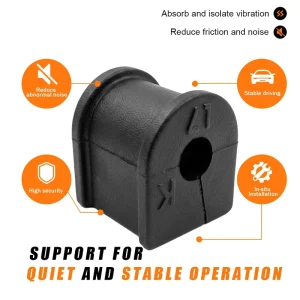 Hot Cold Dual Resistant Upgrade 48818 07010 Sway Bar Rubber Bushing Steady Elastic Output Chassis Replacement Part For Toyota