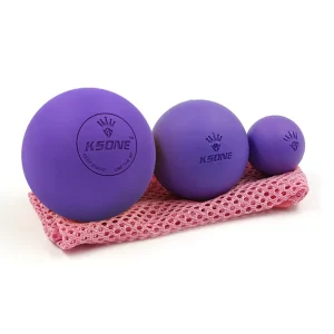 Hot Sales New Design Custom lacrosse Massage Balls Set 3CM 4CM 5CM Yoga Ball Massage Rubber Balls