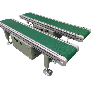 Hot Selling Standard Flat PVC Or PU Belt Conveyor Line With Variable Speed