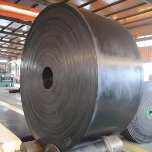 Huadu EP125*650mm 9mm Nylon Rubber Portable Conveyor Belt DIN 22210 Standard 10 Mpa Tensile Strength Abrasion Resistance Mining