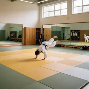 IJF Standard Tatami Judo Mat for Taekwondo MMA and BJJ 2-7cm Thickness Customizable Sizes and Logos OEM Production Supplier