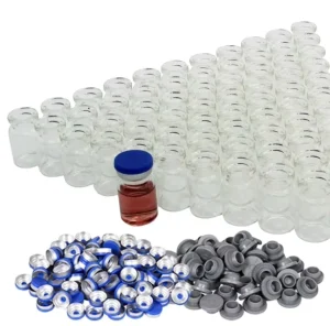 ISO 13mm & 20mm Precise Medical Grade Chemical Rubber Stopper for Reliable Sealing of Transparent Flat Bottom Lab Vials