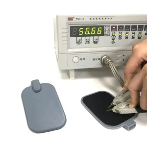 ISO13485 Physiotherapy Electrode Conductive Silicone Rubber Pads for TENS EMS Therapy