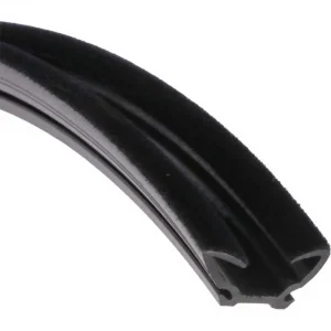 ISO9001 EPDM Flocked Rubber Car Window Glass Run Channel Seal Strip