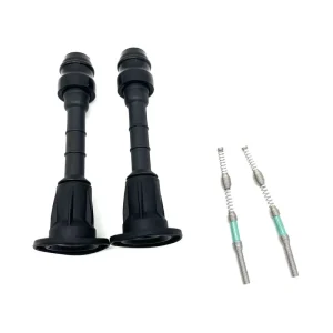 Ignition Coil Rubber Sleeve Repair Kit with High-Voltage Connecting Rod and Spark Plug Sleeve, 22448-AX001