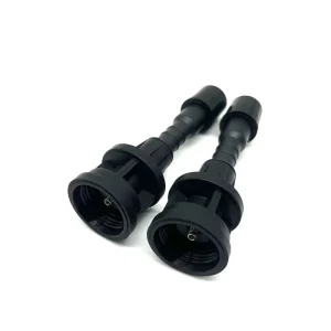 Ignition Coil Rubber Sleeve Repair Kit with High-Voltage Connecting Rod and Spark Plug Sleeve, LFB618100 UF541