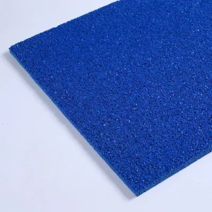 Impact Resistant Plastic & Rubber Granules for Eco Friendly Shock Absorption in Outdoor Sports Field Stadium Flooring