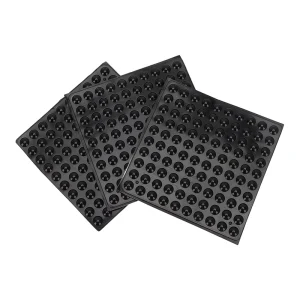 Industrial 3M Adhesive Black Silicone Pad Rubber Bumper Feet for Cabinet Door Self Adhesive Feet