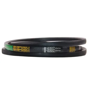 Industrial B2337 Wrapped V Belt Natural Rubber Transmission Belt for Farm and Construction OEM Customizable