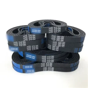 Industrial Closed Loop Synchronous Tooth Belt HTD 5M Rubber Timing Belt OEM