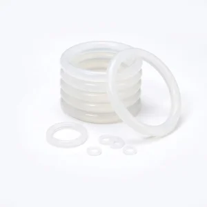Industrial Custom FKM NBR O-Ring Neoprene Sealing Gasket White Transparent Rubber Washer for Machinery