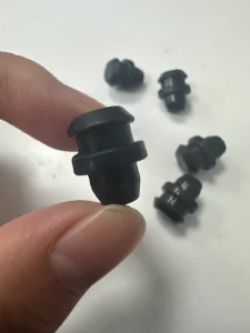 Industrial Double Step Positioning Rubber Plug with NBR EPDM Material and Custom Color