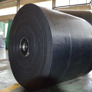 Industrial EP Rubber Conveyor Belt Black