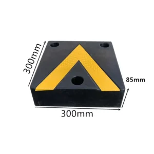 Industrial EPDM Rubber Impact absorbing Buffer Block Heavy Duty Loading Bay Truck Rubber Bump Stop Parking Blocks Rubber Pad