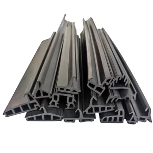 Industrial EPDM Rubber Seal Strip Black Customized Size for Aluminum Window Door Glass Curtain Wall Sealing Gasket Eco friendly