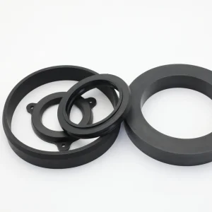 Industrial Filter Seals Silicone Rubber Gasket ISO9001 Certified 30-90 Shore Hardness