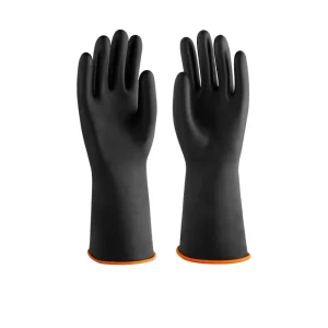 Industrial Gloves Labor Protection Gloves BSCI Certified Acid and Alkali Resistant Latex Gloves