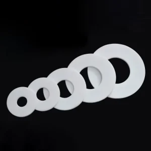 Industrial Grade PTFE Washer Customizable High Temperature Resistant Oil Proof Insulating Plain Flat Washer Solid Gasket