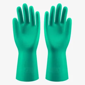 Industrial Heavy Duty Nitrile Rubber Gloves Powder Free Food Grade CE Certified Chemical Medical Use Household Work 15Mil