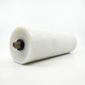 Industrial Heavy Duty Rubber Lagged Conveyor Idler Roller for Heavy Load Transportation