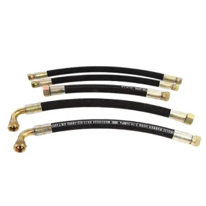 Industrial High-Pressure Oil Pipe Heavy-Duty Hydraulic Hose Replacement Part