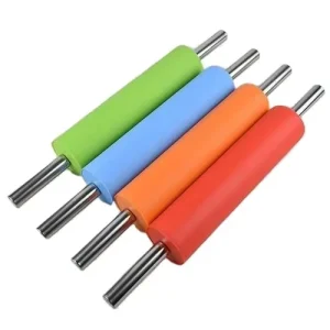 Industrial High temperature Resistant Custom Silicone Rubber Oil resistant Rubber Roller