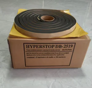 Industrial Microporous Swellable Rubber Waterstop Strip for Basement Construction Joint