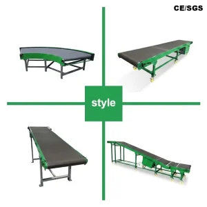 Industrial Mining Food Industry Motorized Manufacturing Large Capacity Oil Resistant Fixed Inclined Heavy Belt Conveyor