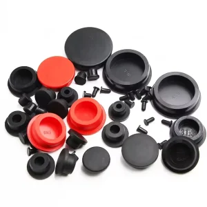 Industrial Natural Silicone Rubber Stopper Plugs Custom Cutting Moulding Services Eco friendly REACH Certified Custom Shape