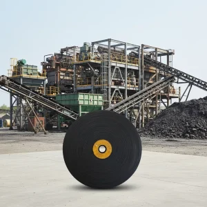 Industrial Oil Resistant Rubber Conveyor Belt 10 24MPa Tensile Strength 30C +50C Oil Well Drill Cuttings Recovery Handling