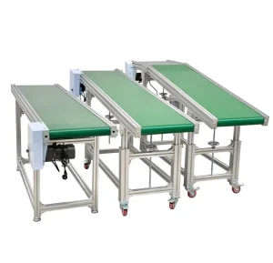 Industrial PVC Belt Conveyor with Automatic Welding for 50kg Bag Conveying