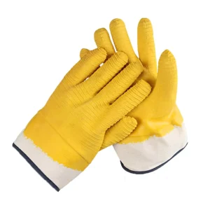 Industrial Protective Gloves Thickened Latex Anti Slip Wear Resistant Full Arm Coverage