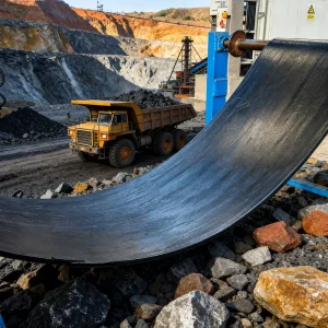 Industrial Rubber Conveyor Belt for Mining Coal & Sand Quarry CE Certified Heavy Duty Material Handling Transmission Belt