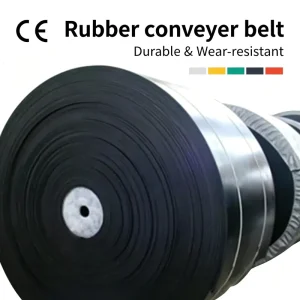 Industrial Rubber Conveyor Belt for Mining Coal & Sand Quarry CE Certified Heavy Duty Material Handling Transmission Belt