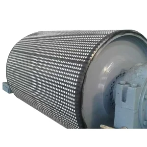 Industrial Rubber-Lagged Pulley for Belt Conveyor