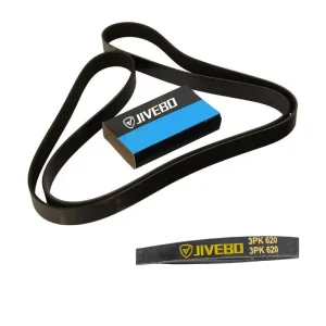 Industrial Rubber V Belts Seamless Flat Belt Transmission Belt for Toyota Vios 1.3 1.5L 5A FE 8A FE
